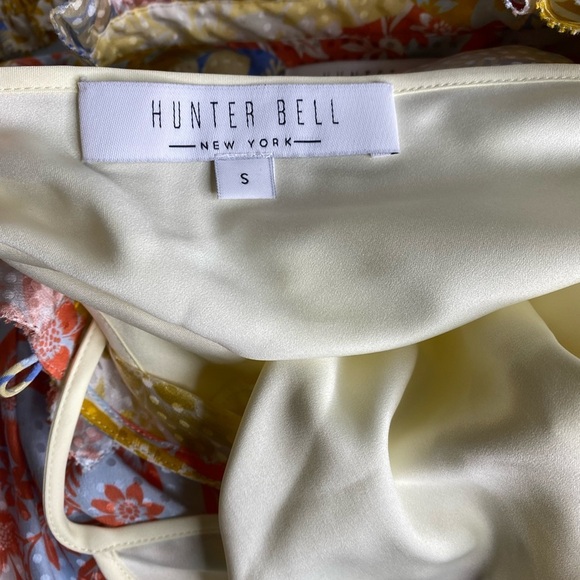 Hunter Bell Silk Blakely Dress In Flower Patchwork - Picture 8 of 11